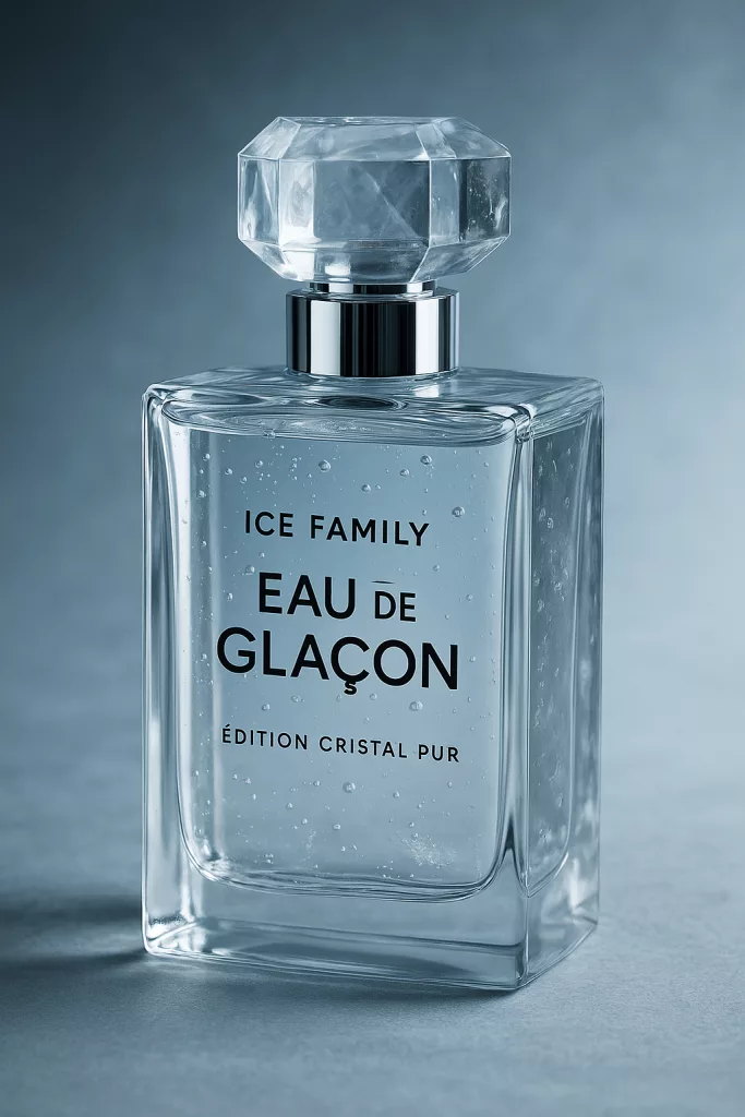 ❄️ Ice Family dévoile son tout premier parfum : Eau de Glaçon ❄️