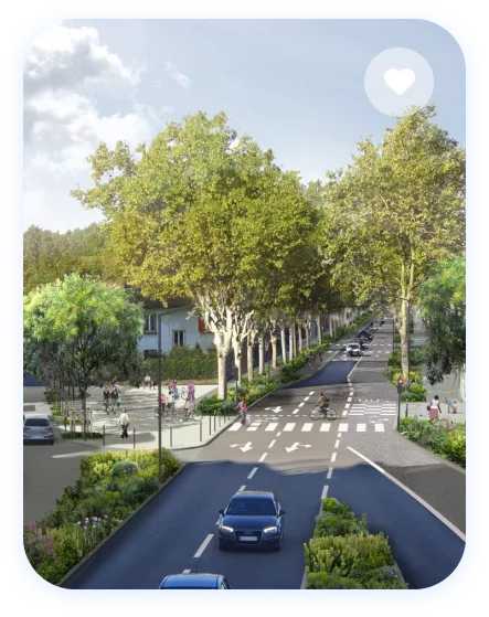 Villeurbanne - vue du distributeur