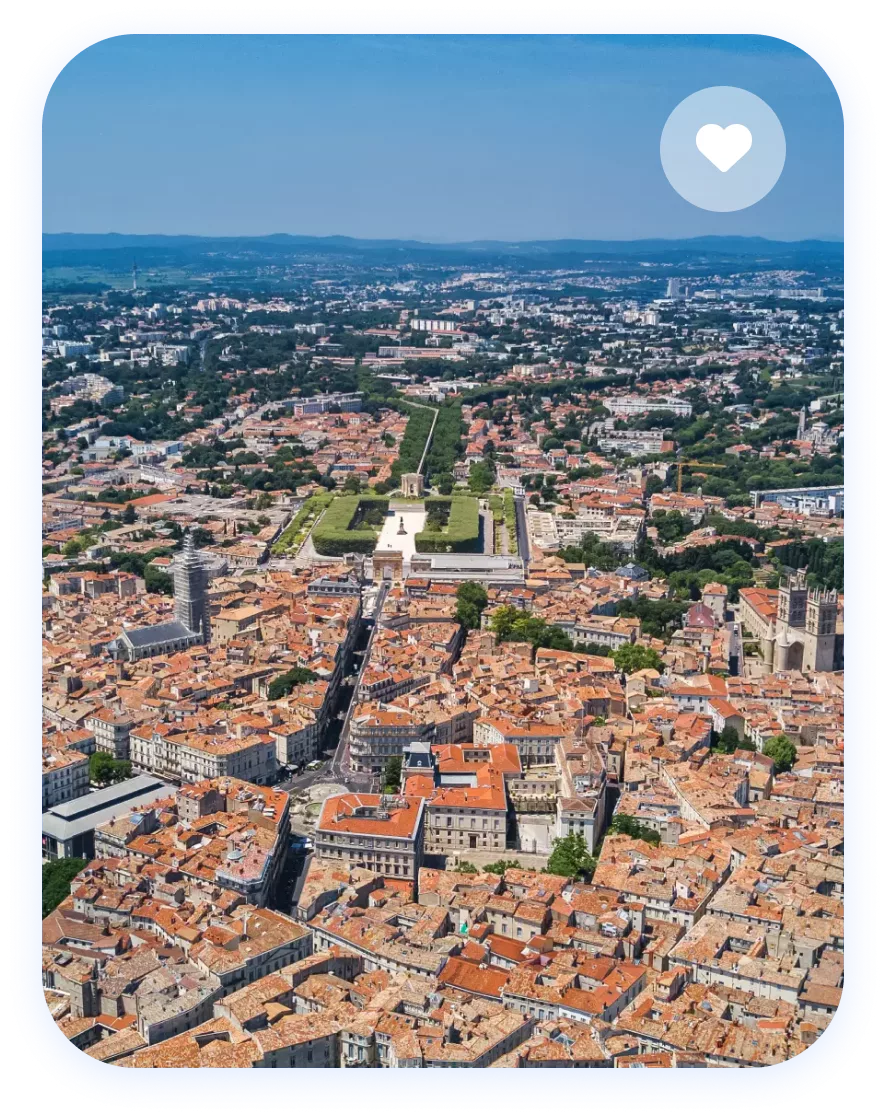 Montpellier Sud - vue du distributeur