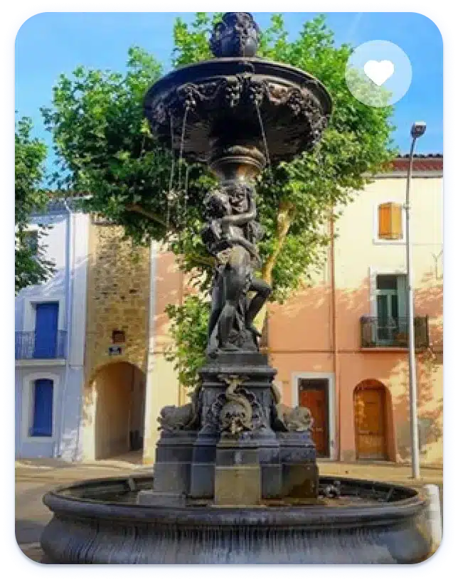 St-André-de-Sangonis - vue du distributeur