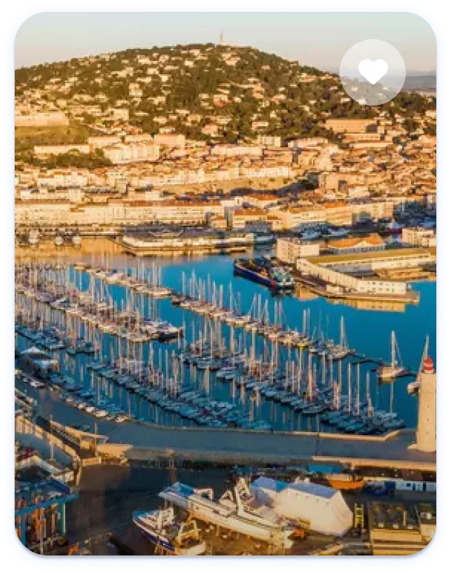 Sète - vue du distributeur