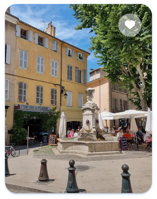 Bouc-Bel-Air - vue du distributeur